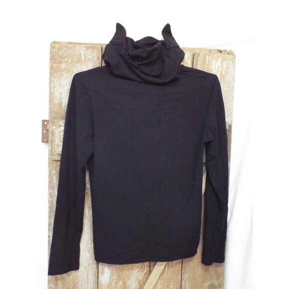 Batman-Batgirl Hoodie Girls 10/12 with ears on hood - Picture 3 of 4